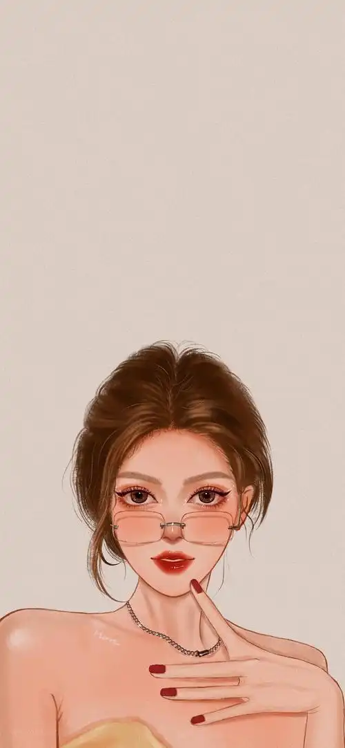 手绘ins仙气风壁纸,甜甜的美少女心__财经头条