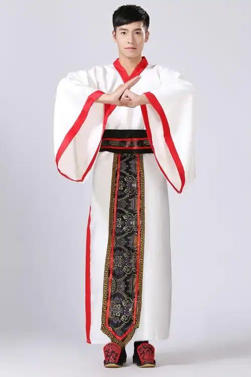 新款新款新款古装服装男汉服曲裾臣子官服汉朝大臣书生汉服直裾深衣黑