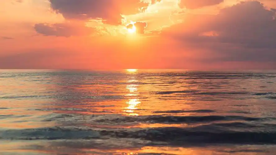 最美日出唯美自然风光,风景-回车桌面