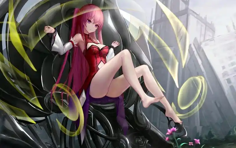 绘图录像废墟之花