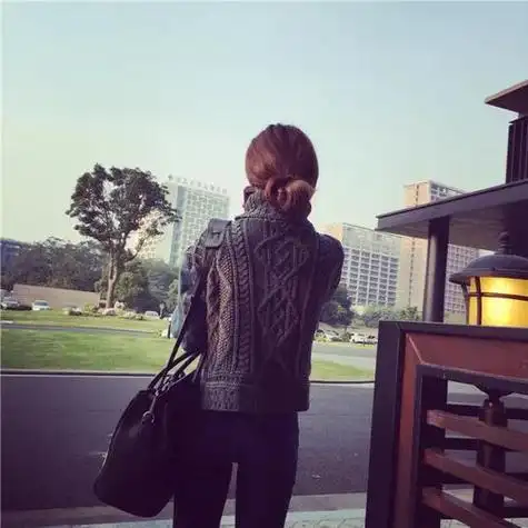 胖子背影头像女 女生头像图片大全 -【爱个性】