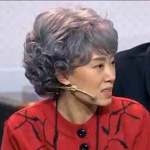 84折)领券后优惠:10元演奏表演舞台老人假发歌剧道具短卷发发型法官