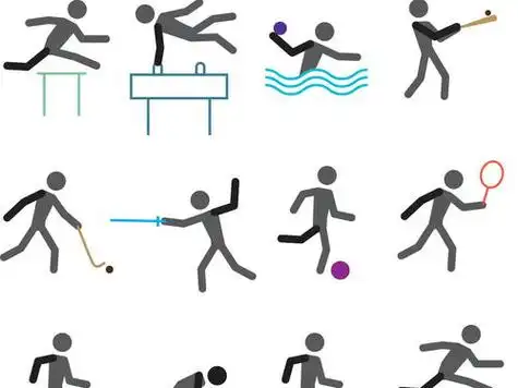 体育运动小人简笔画 体育运动小人简笔画跳高