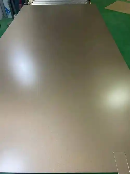 镜面喷砂苹果砂香槟金不锈钢