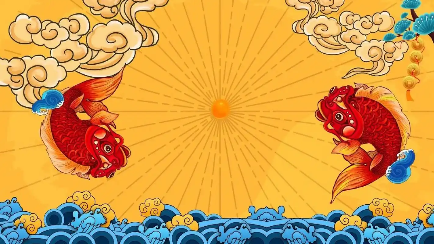 背景素材丨98国潮古风横屏背景图7878 今日分享 97国潮风【横