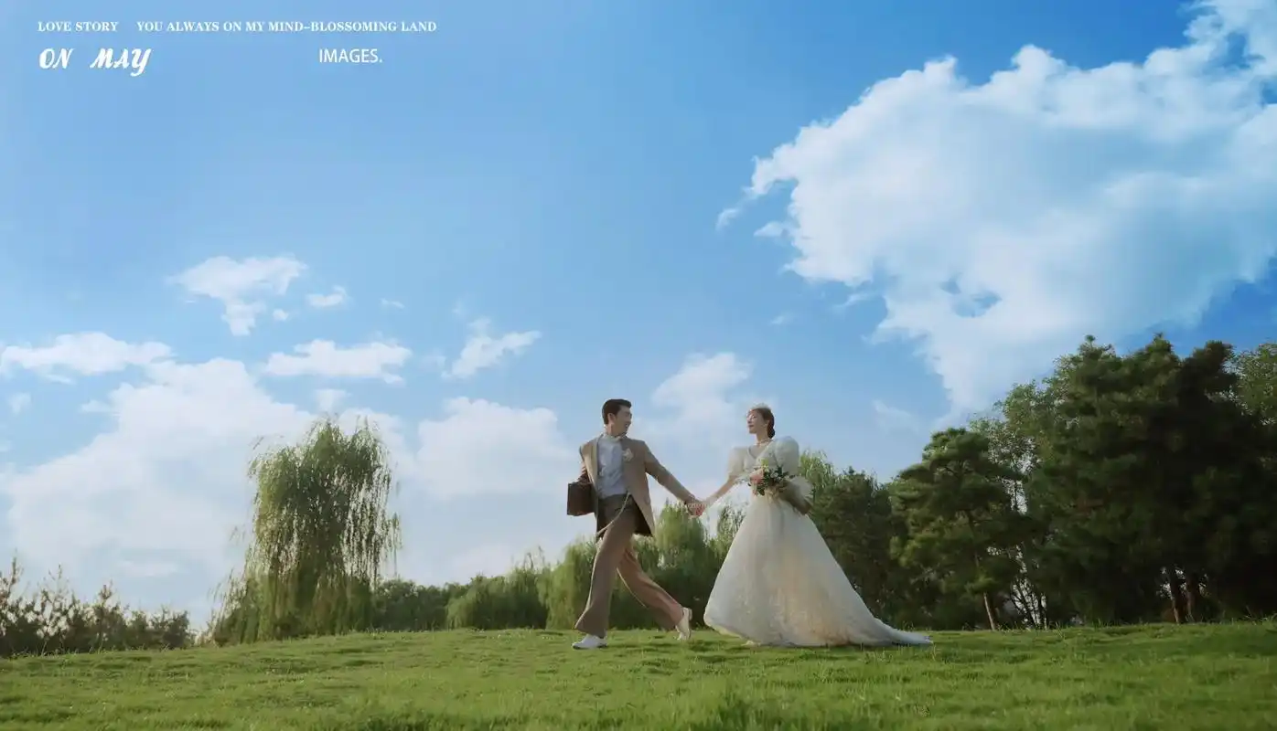 唯美法式婚纱照浪漫的少女情怀