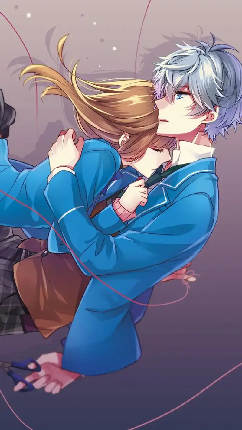 你我命运的交错各类cp情侣插画壁纸美图