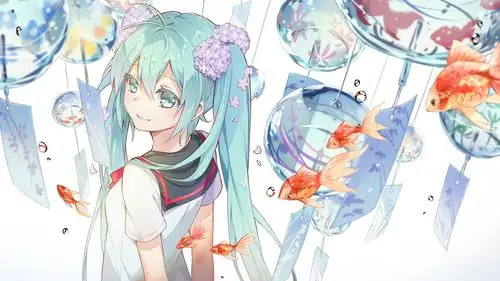 精选二次元同人美少女高清宽屏桌面壁纸