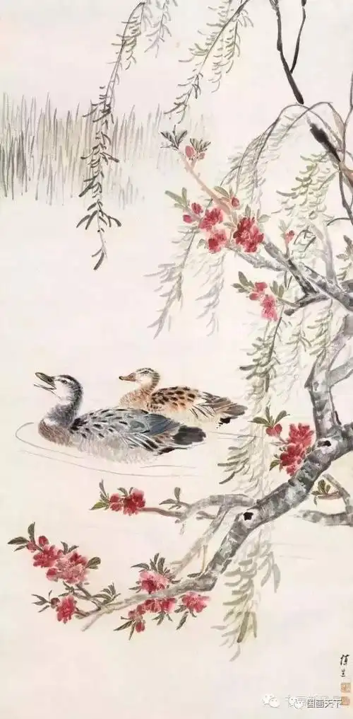 汪慎生写意荷花欣赏,不愧是大师手笔!