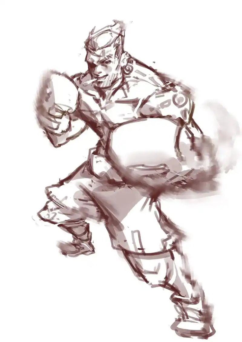 #画画 #厚涂 #板绘 画一个肌肉猛男解解馋,哈哈 - 抖音