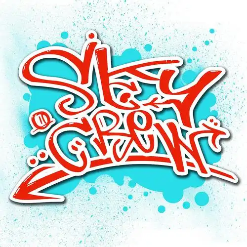 街舞logo 嘻哈风格 街舞衣服 系列设计