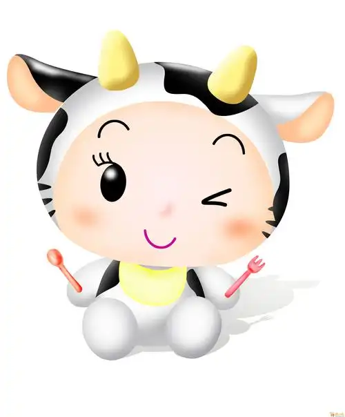 拟人化,卡通矢量牛第2144180号稿件