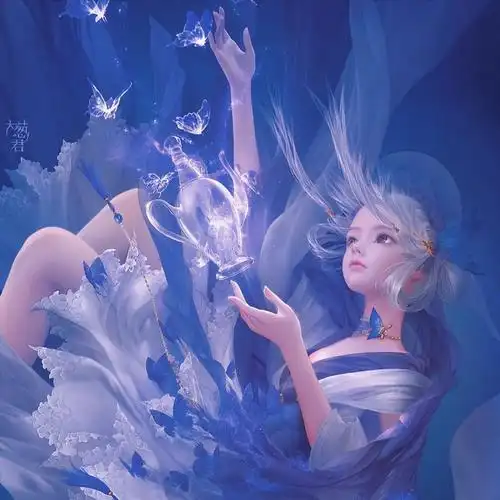 唯美真人头像唯美星空头像