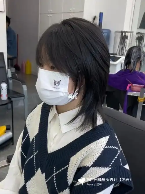 我没有听妈妈的话去剪了这个鲻鱼头短发最后