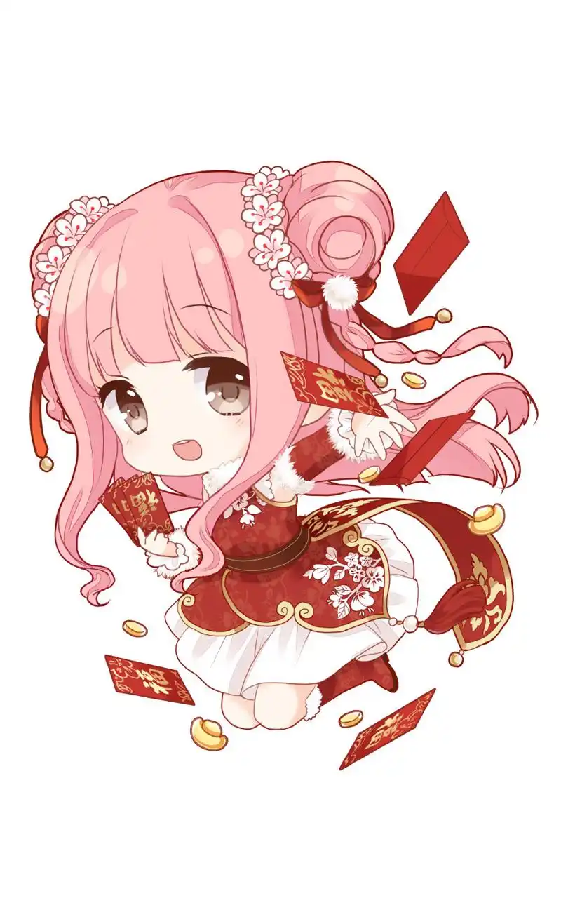 奇迹暖暖高清壁纸(二):q版暖暖可爱表情包图片.这是美桌网为你准备的