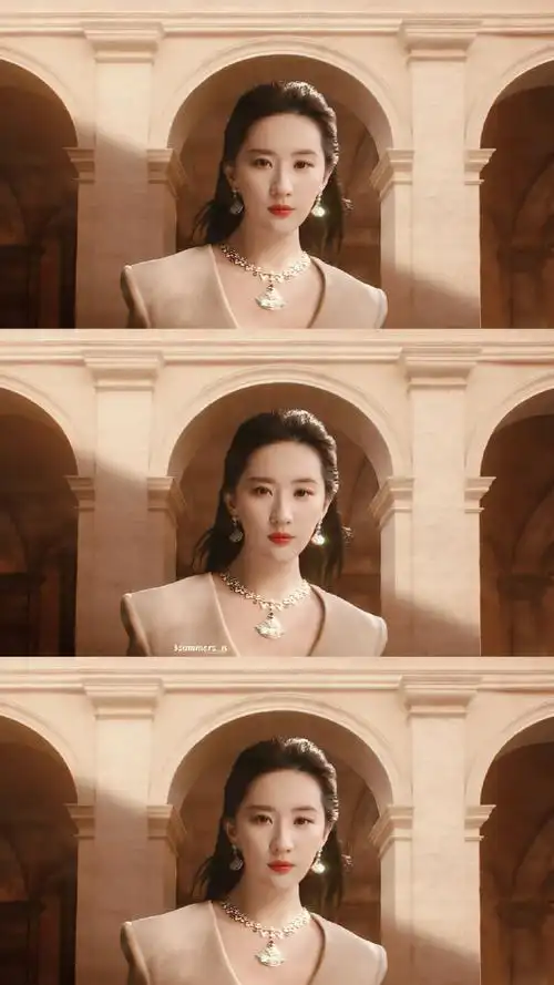 刘亦菲真空西装##刘亦菲深v西装