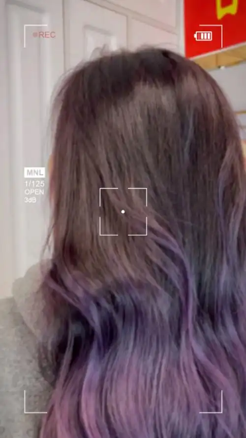 雾霾紫一个超吸睛发色-雾霾紫!感觉整