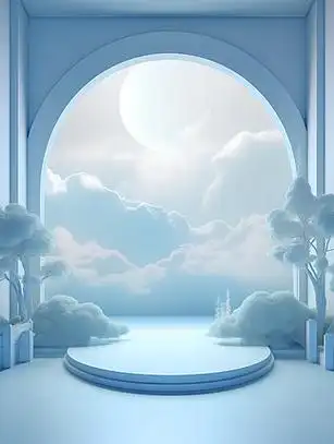 3d渲染展台舞台设计