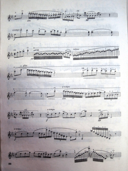 流浪者之歌 小提琴曲谱