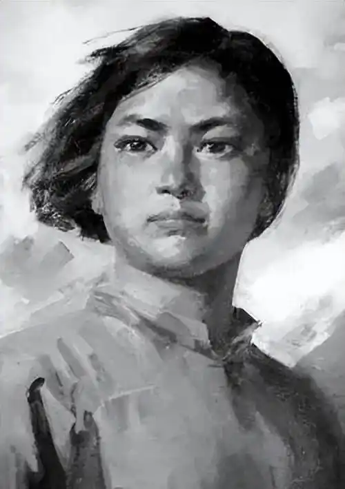 刘胡兰牺牲时,年幼的妹妹目睹全程,后选择扮演姐姐成为她的影子_刘爱