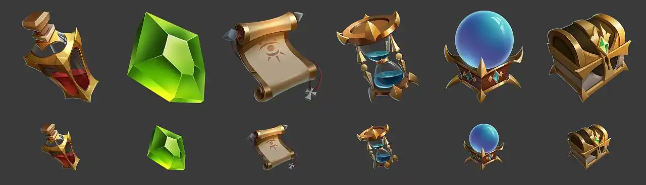 游戏道具图标设计