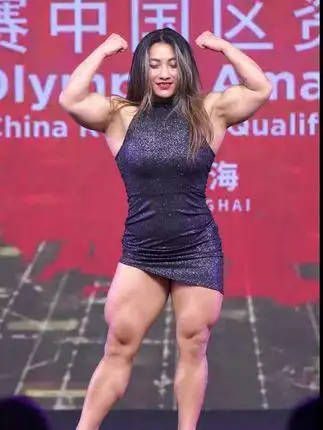 运动模特才艺表演健身达人