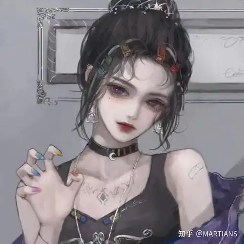 动漫女头冷艳个性头像彰显气质范