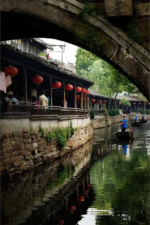 甪直古镇小桥流水