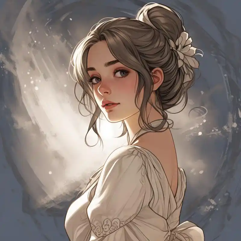 漫画女演员头像,美到窒息99 漫画风格的女演员头像来啦,氛围感直接