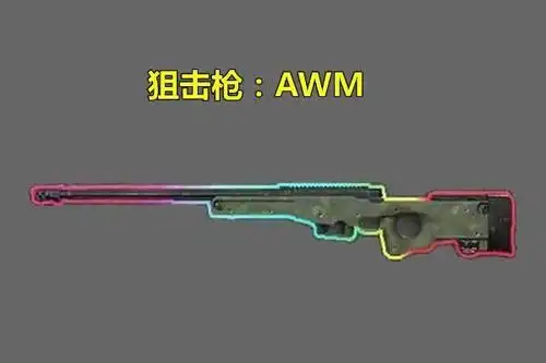top3,狙击枪:awm