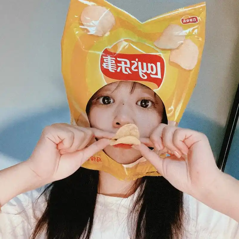 薯片袋拍照 #薯片袋子拍大片 - 抖音