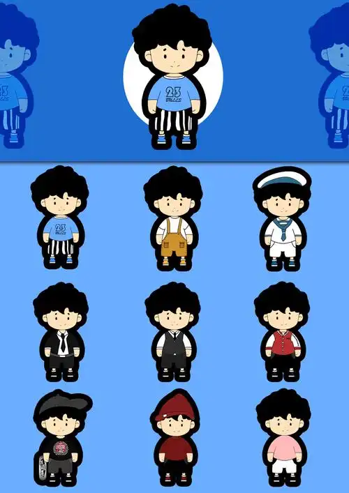 动漫设计-卡通形象设计作品|公司-特创易·go