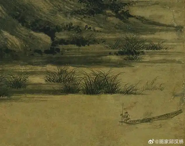 元代吴镇洞庭渔隐图