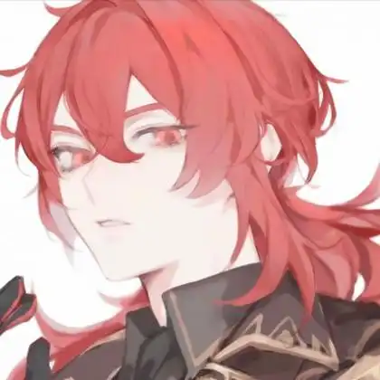 二次元红发少年头像 高清好看帅气的头像动漫男生红发图片_男生动漫