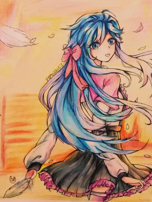 12岁画成这样还有救吗自学画龄七个月