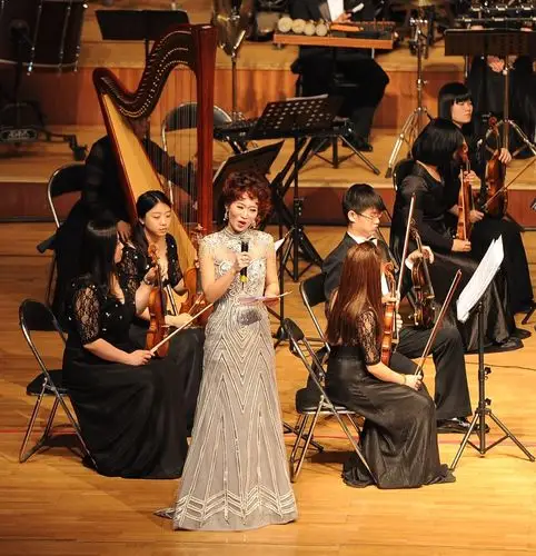 舞台照-----以关牧村为首的"中外艺术歌曲系列音乐会"随拍