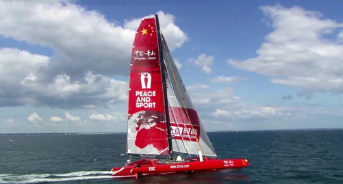 "北京时间号"三体超级大帆船