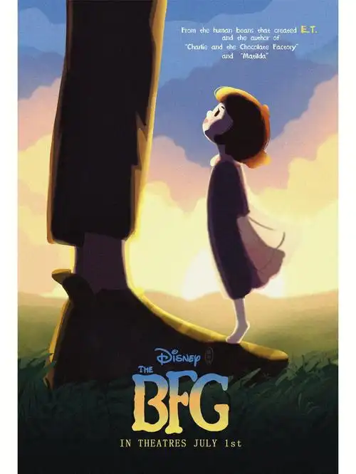 影视海报插画  #儿童插画