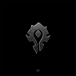 tlp反光车贴 wow魔兽世界部落标志logo汽车摩托车游戏贴纸防水