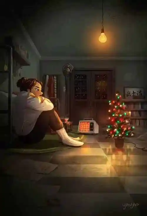 失眠的夜也是一个人的孤独是一个人的节日是一个人的只能望着窗外默默