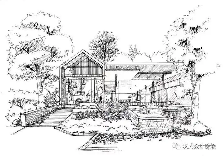 环艺手绘静态写生优秀作品分享