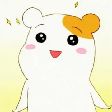 独一无二的微信2020头像卡通 可爱的仓鼠管家头像微信头像
