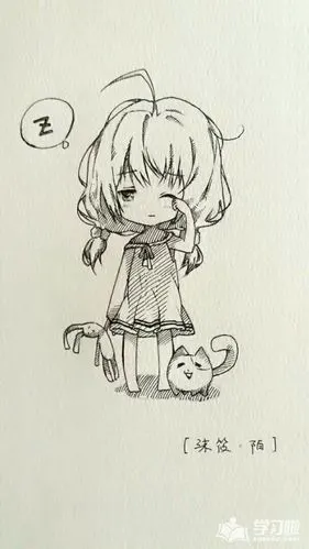 动漫素描简单画人物图片大全动漫素描简单画人物图片