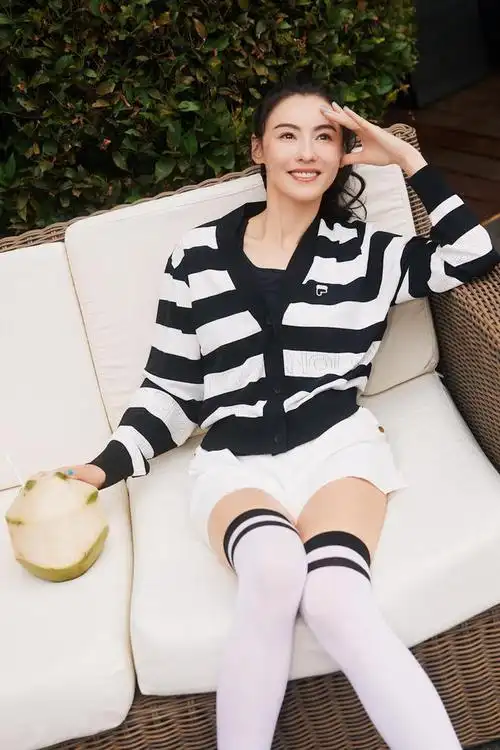 超美张柏芝品牌大秀写真释出高马尾运动造型元气满满