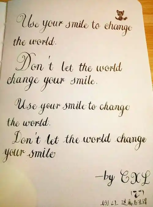 书写一片天地——英文花体字