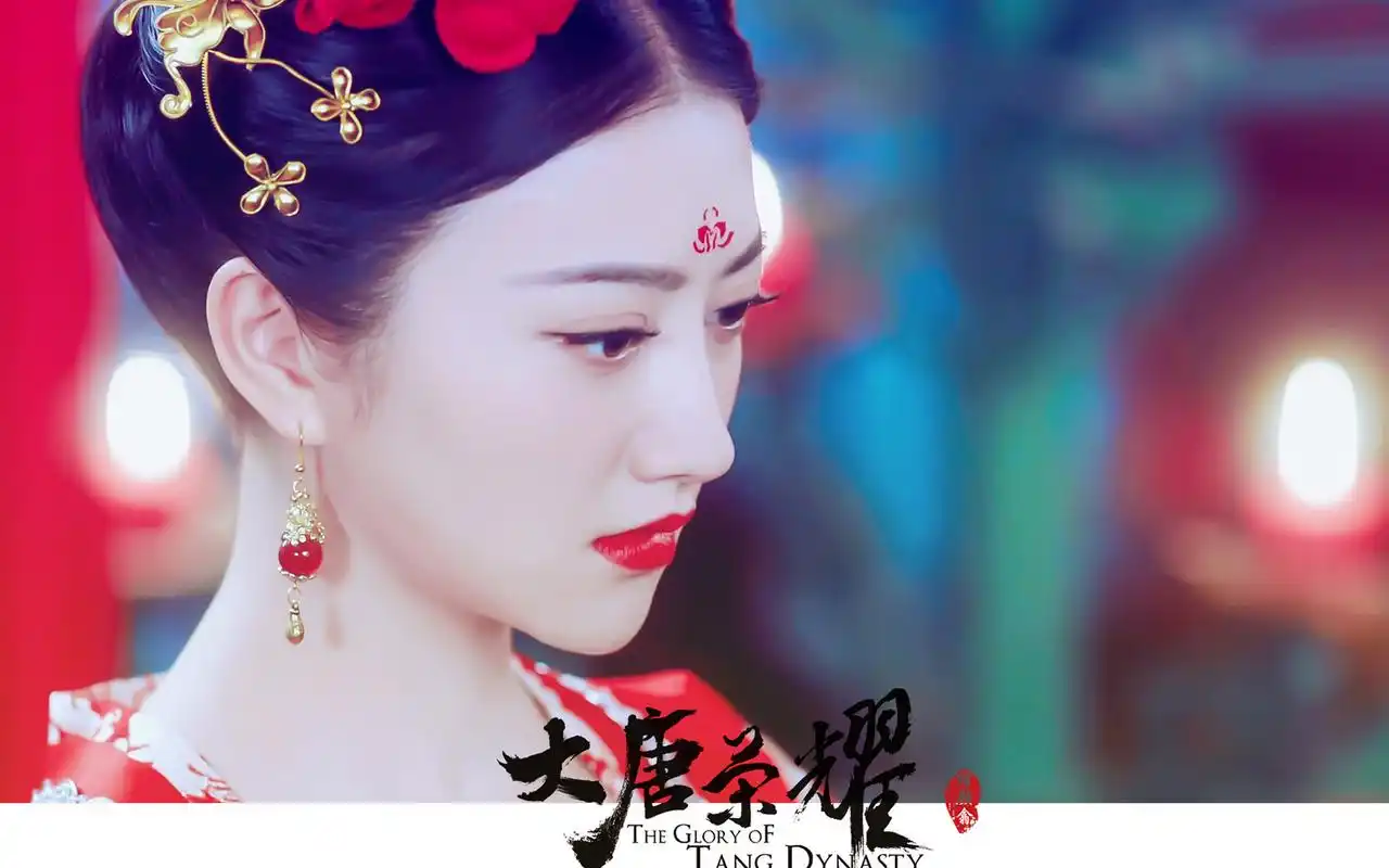 美女明星景甜《大唐荣耀》高清人物剧照桌面壁纸