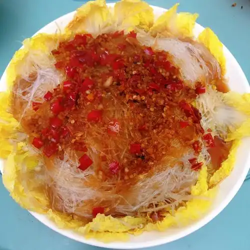 爱胖杨的亲亲妈咪做的蒜蓉粉丝娃娃菜