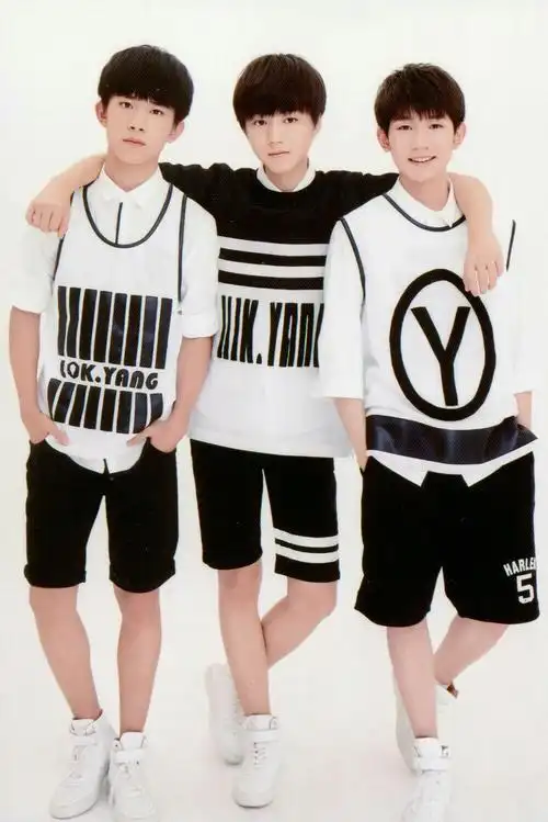 王俊凯 #易烊千玺 #王源 #tfboys 三周年宣传照 高清 帅气