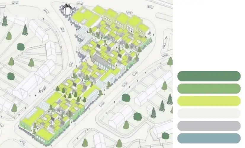 景观建筑效果图必备配色色卡,快收藏备用! - 知乎