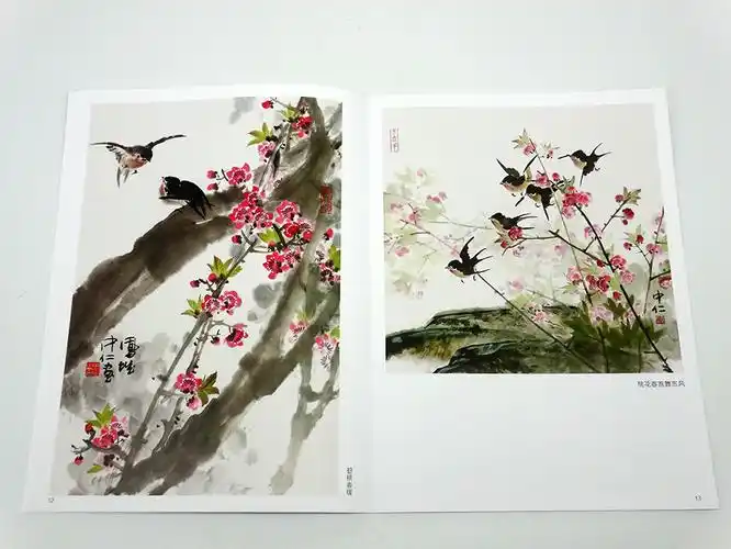 燕子正版 临摹宝典 中国画技法 燕子 王中仁 福建美术出版社 燕子